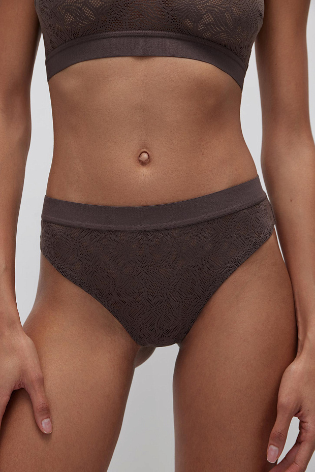 Трусы-бразильяна (кофейный)