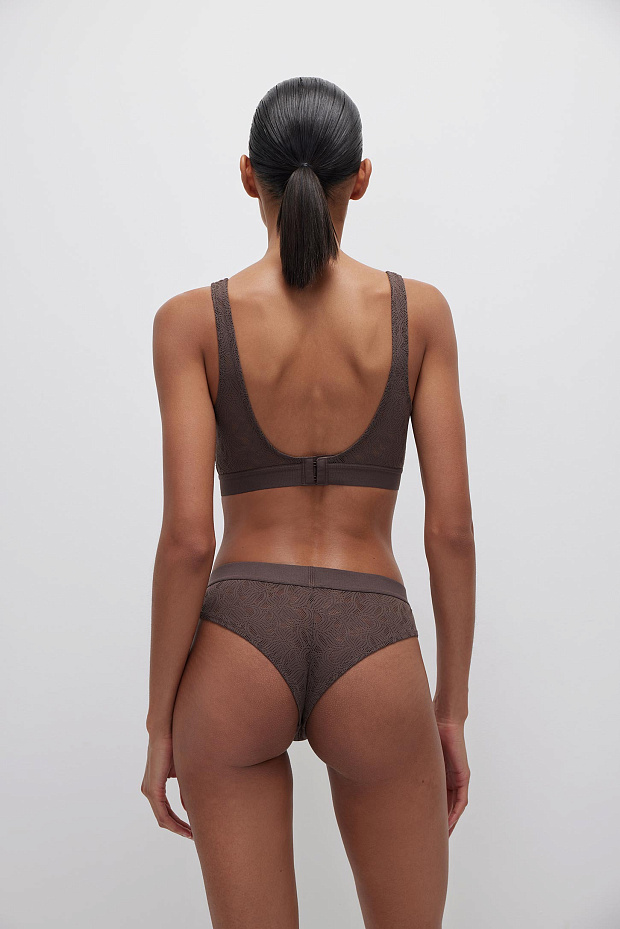 Трусы-бразильяна (кофейный)