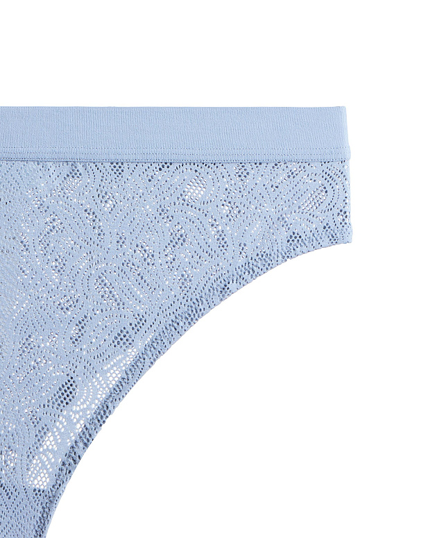 Трусы-бразильяна (джинсово-голубой)