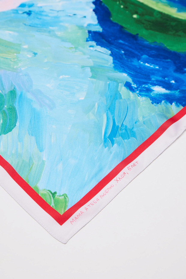 Платок с принтом материнство (мультиколор)