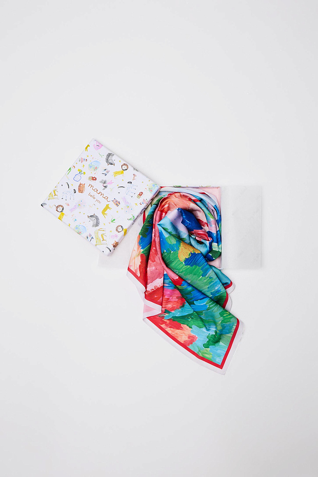 Платок с принтом материнство (мультиколор)
