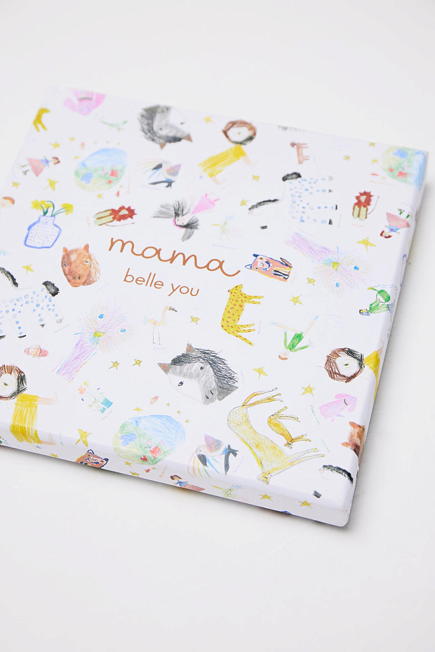 Платок с принтом материнство (мультиколор)