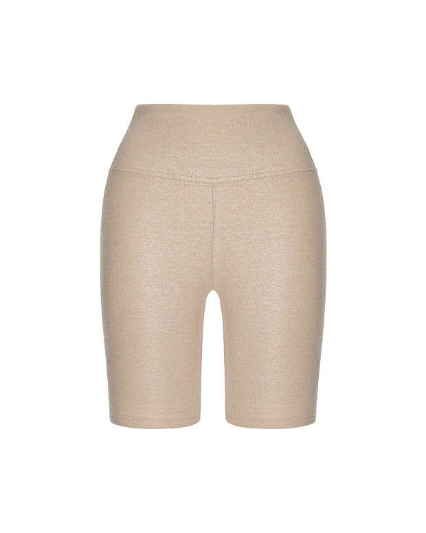 Велосипедки из мягкого трикотажа (кофе с молоком)