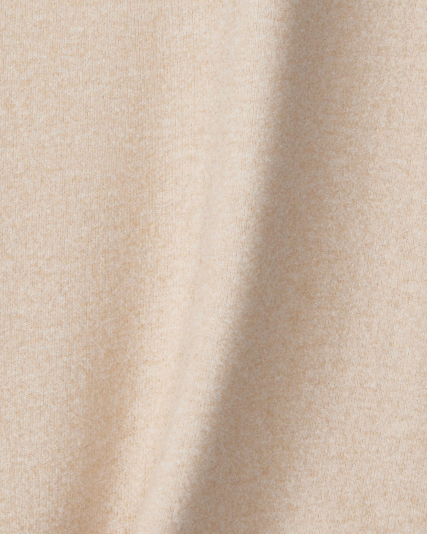 Лонгслив оверсайз из мягкого трикотажа (кофе с молоком)