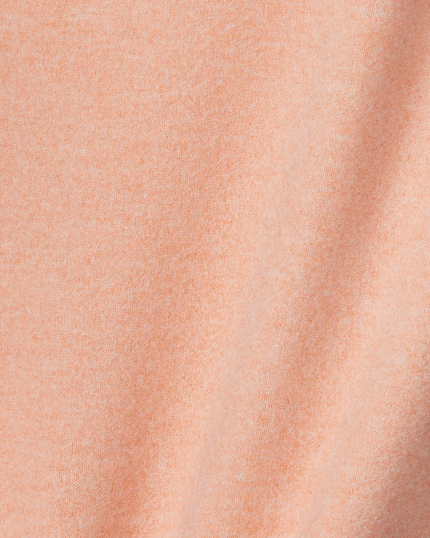 Лонгслив оверсайз из мягкого трикотажа (персиковый)