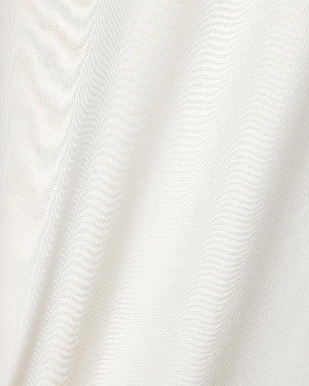 Толстовка оверсайз из футера (молочный)