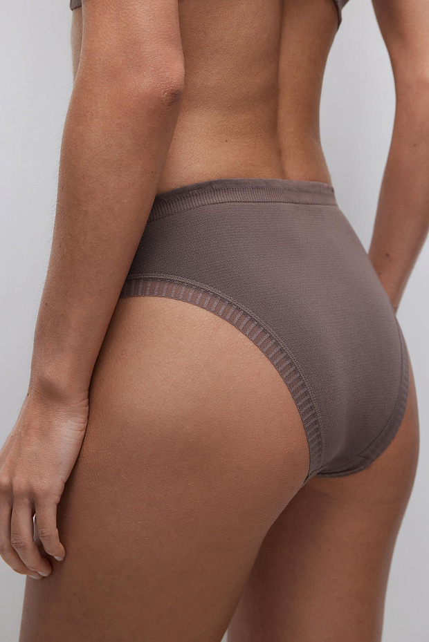 Трусы бразилиано из модала со средней посадкой (макиато)