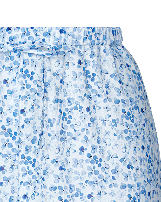 Брюки из батиста (голубой)