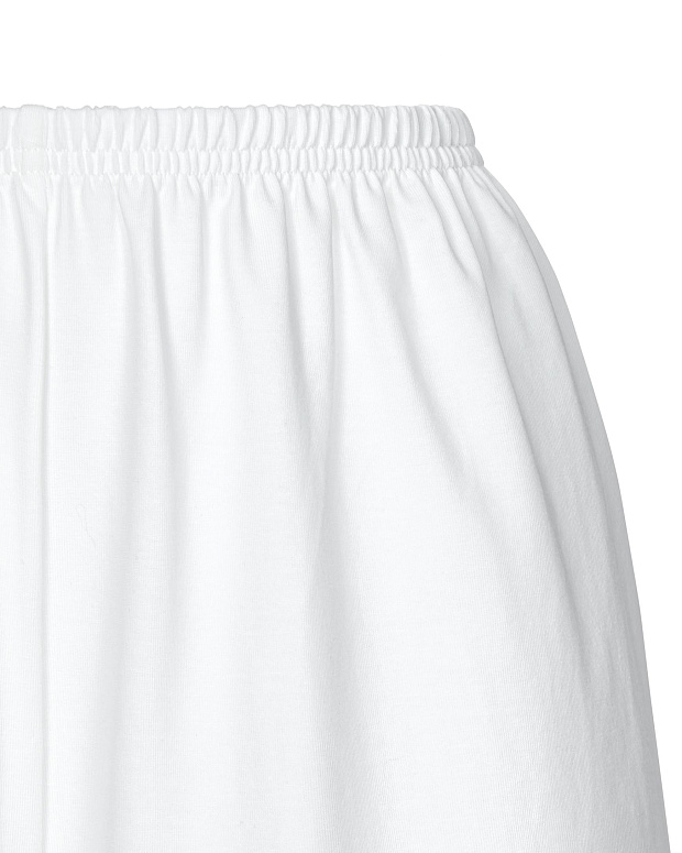 Шорты свободные из хлопка (пломбир)