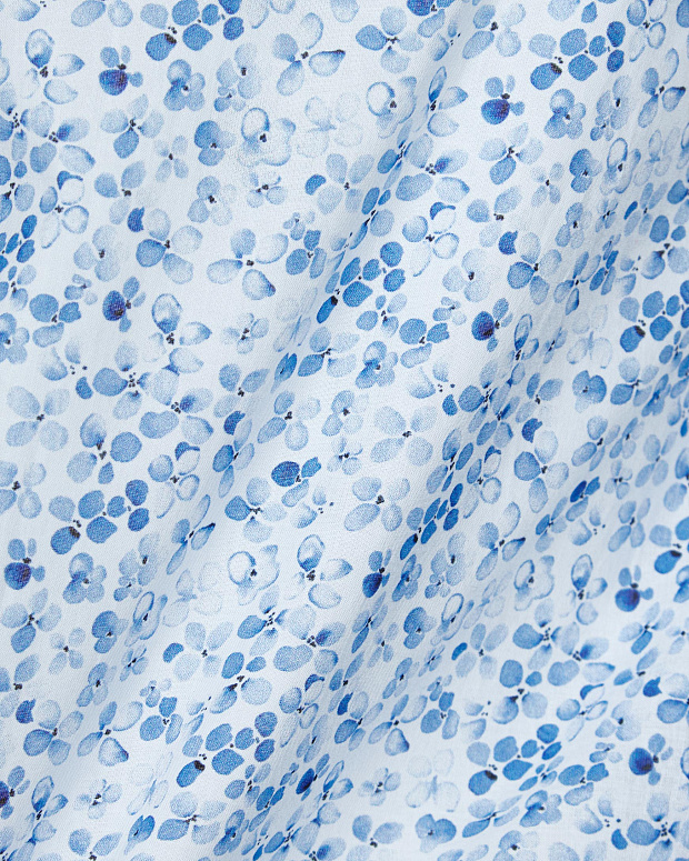 Топ из батиста (голубой)