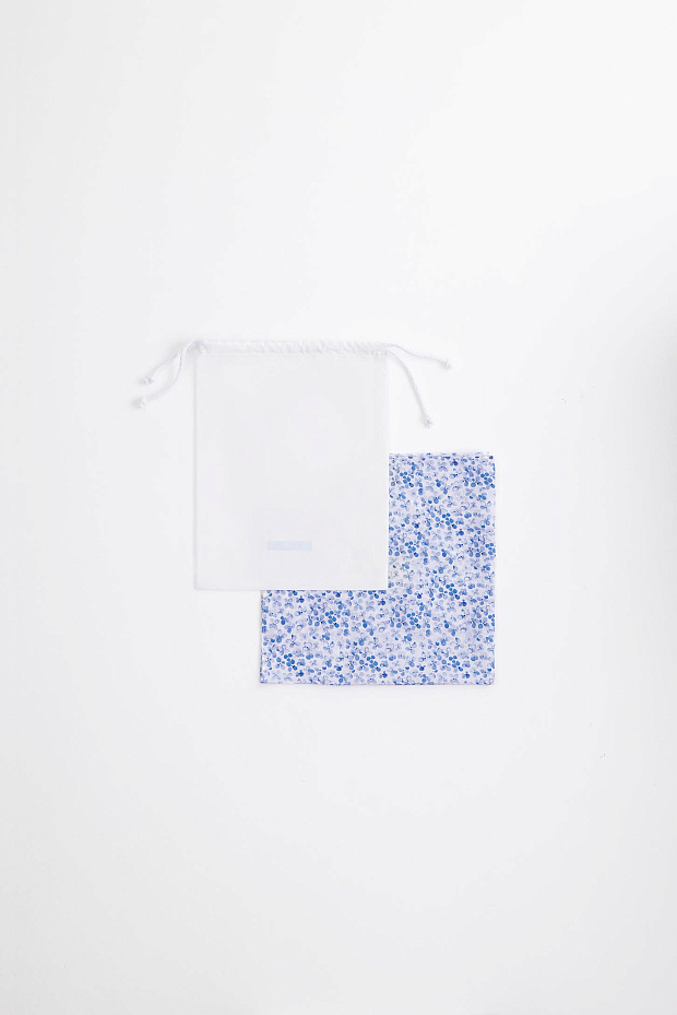 Платок из батиста (голубой)