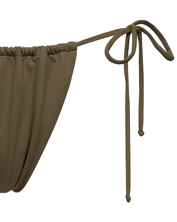 Трусы-танга на завязках (хаки)