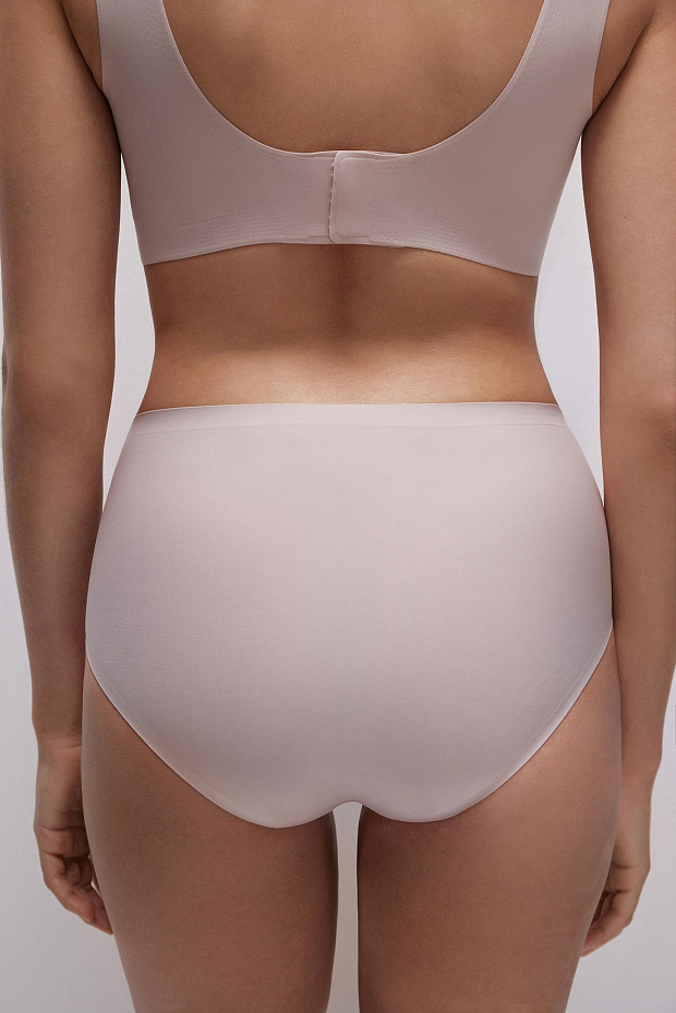 Трусы-кюлот с лазерным кроем Invisible (пудрово-розовый)