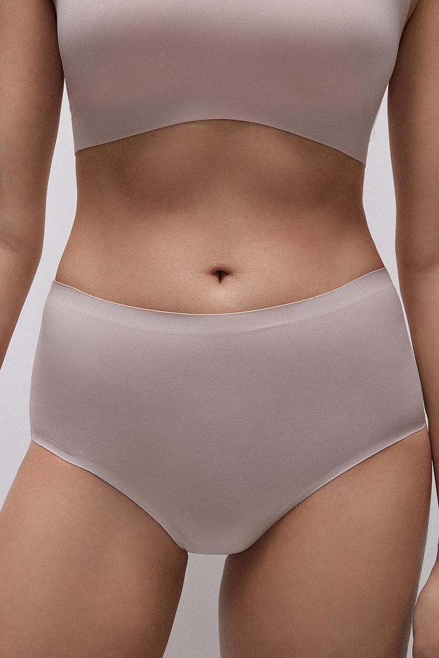 Трусы-кюлот с лазерным кроем Invisible (пудрово-розовый)
