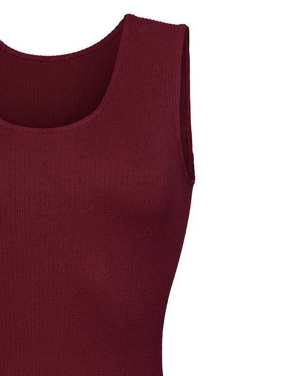 Комбинезон в рубчик (бургунди)