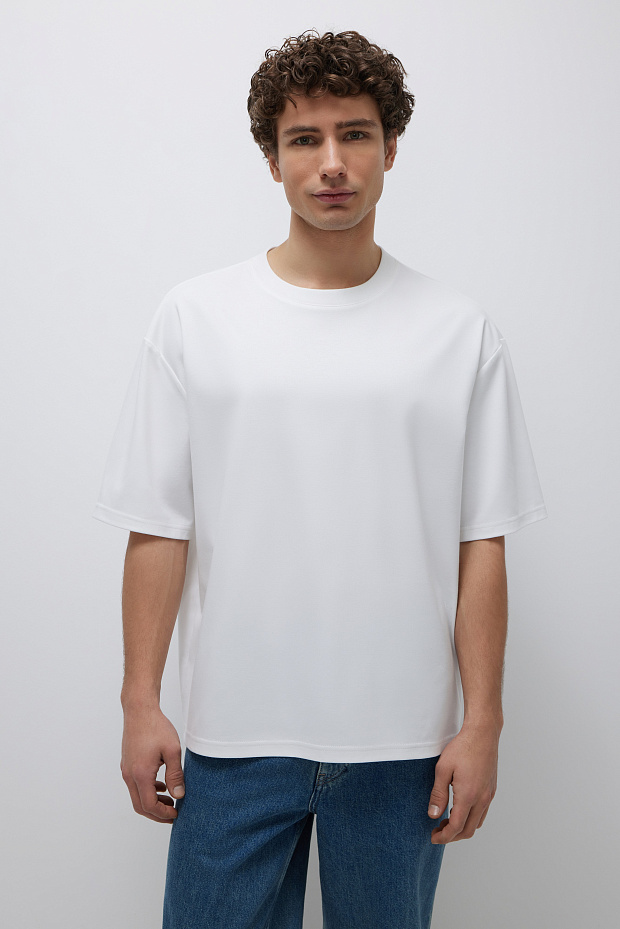 Футболка мужская (молочный)