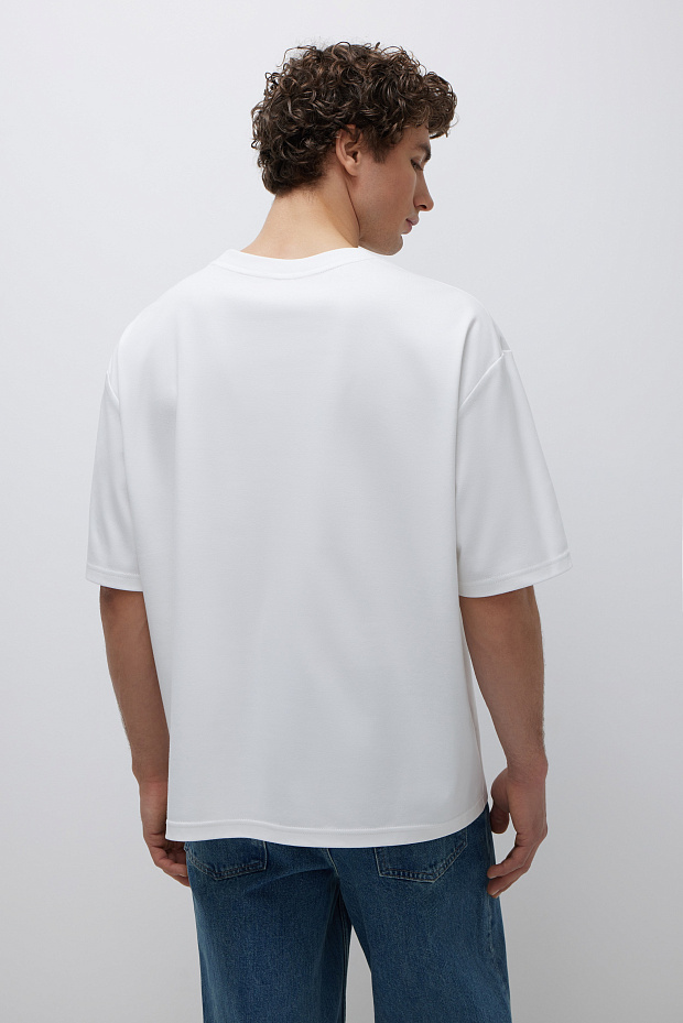 Футболка мужская (молочный)