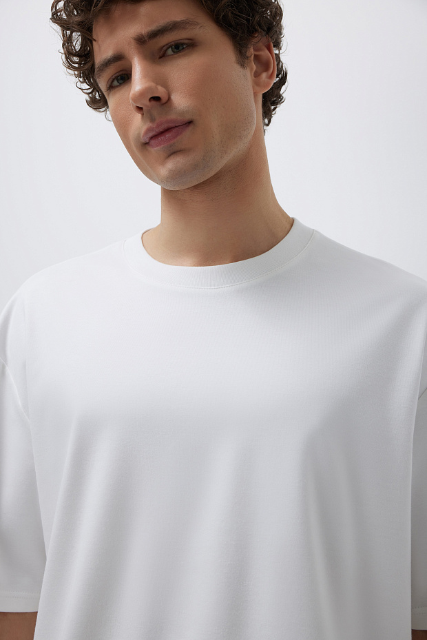 Футболка мужская (молочный)