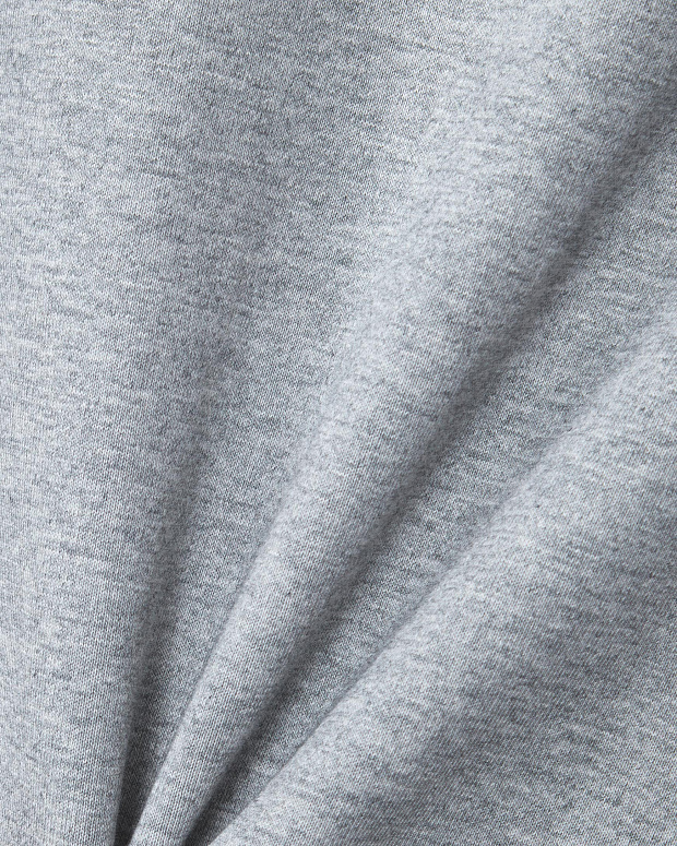 Толстовка оверсайз на молнии (серый меланж)