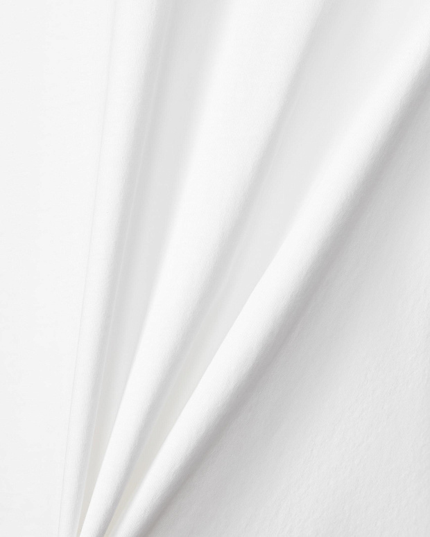 Футболка оверсайз с принтом (молочный)