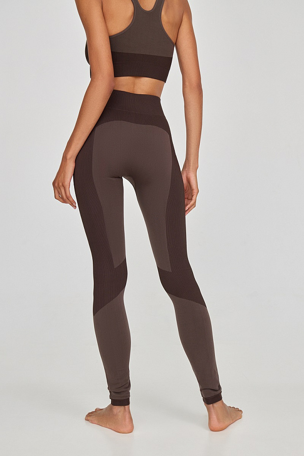 Легинсы спортивные (коричневый)