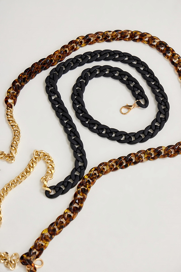 Цепочка на талию (черный)