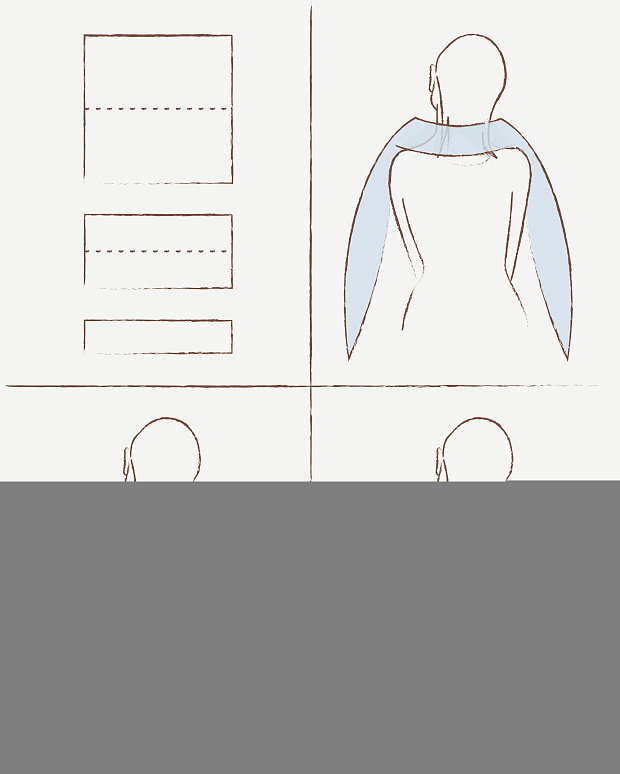 Платок с принтом материнство (мультиколор)