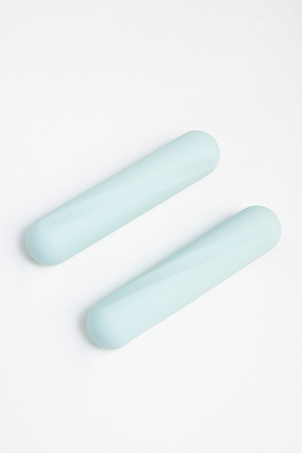 Гантели для фитнеса 2 кг (ледяная мята)