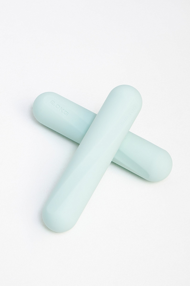 Гантели для фитнеса 2 кг (ледяная мята)