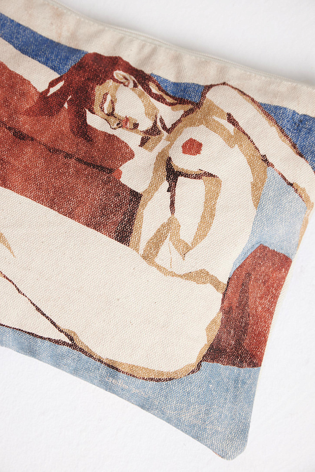 Косметичка с принтом (мультиколор)