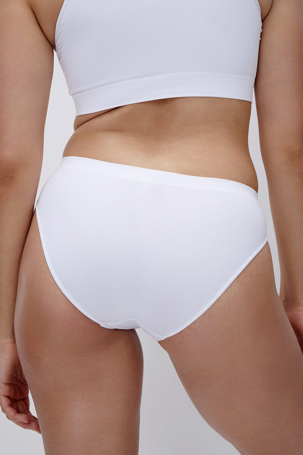 Трусы слипы с низкой посадкой (белый)