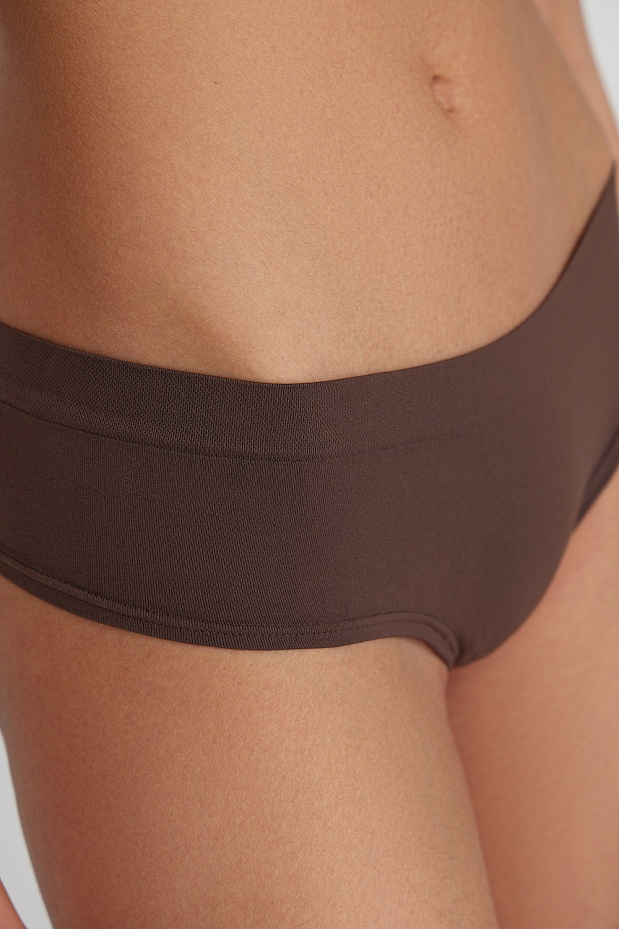 Трусы шорты-стринги (горячий шоколад)