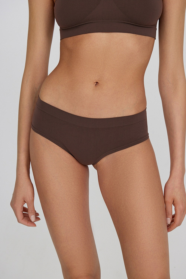 Трусы шорты-стринги (горячий шоколад)