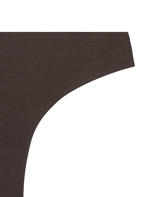 Трусы-бразильяно с высокой посадкой (молочный шоколад)