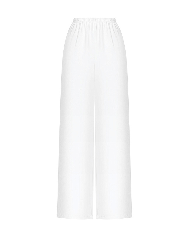 Брюки свободные (молочный)