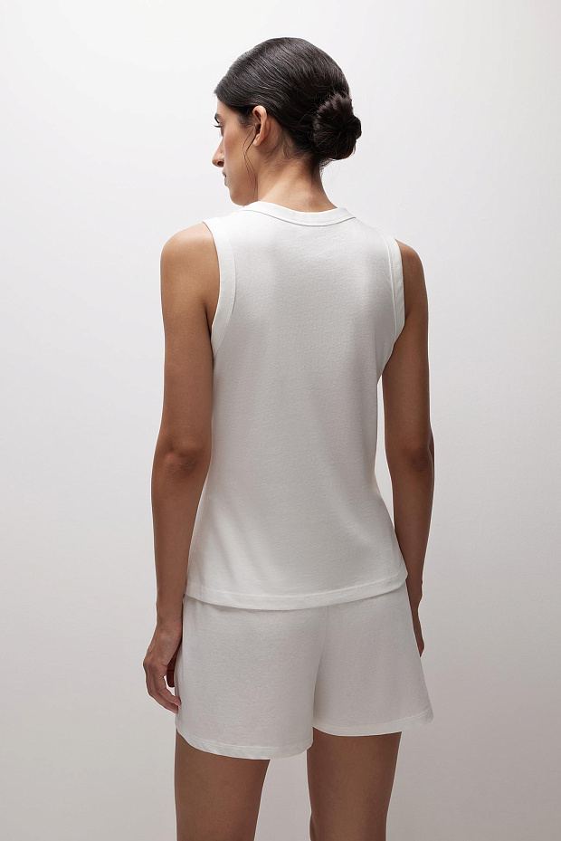 Шорты свободные (молочный)