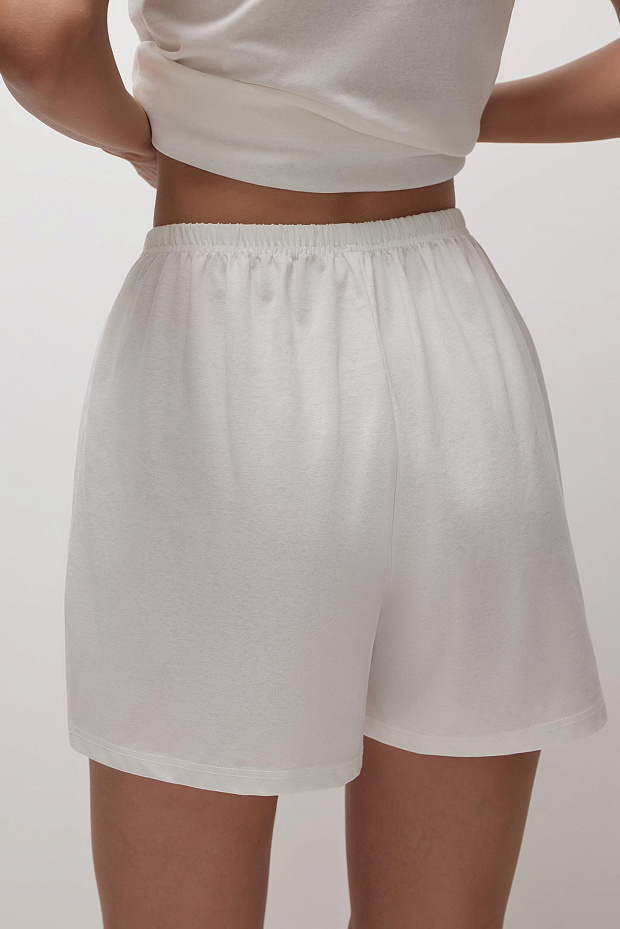 Шорты свободные (молочный)