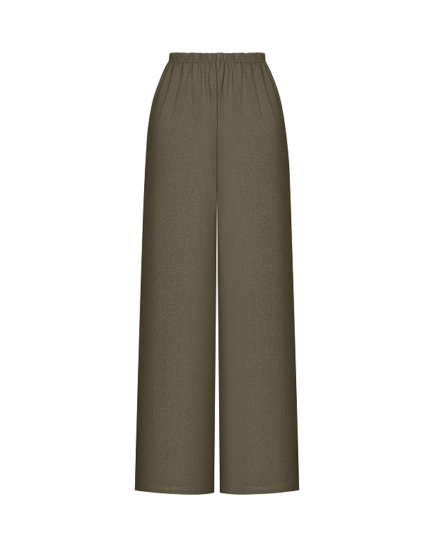 Брюки свободные (кофейный)