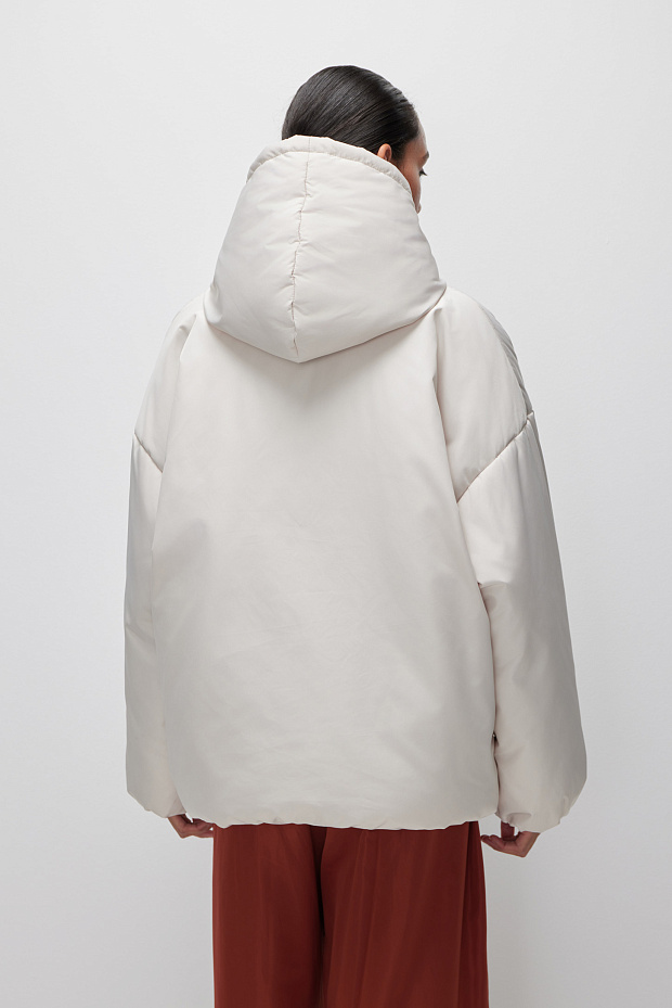 Олимпийка утепленная на синтепоне (жемчужно-серый)