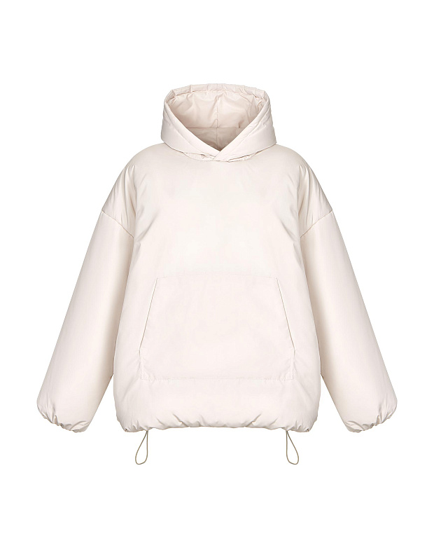 Олимпийка утепленная на синтепоне (жемчужно-серый)