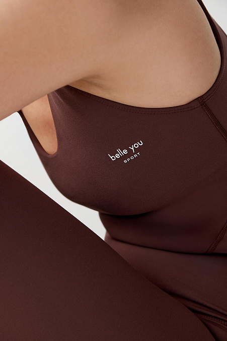 Топ спортивный (шоколадный)