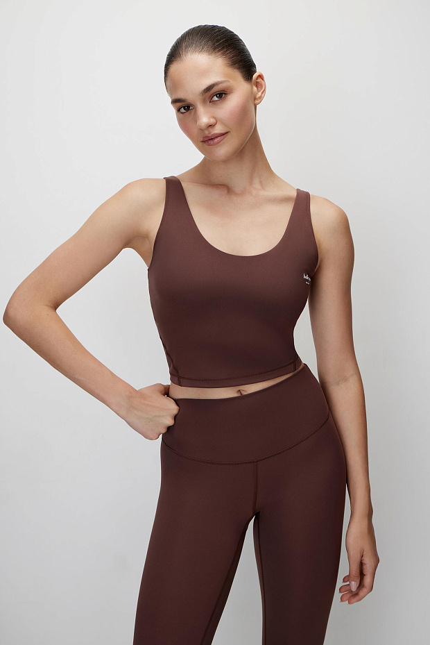 Топ спортивный (шоколадный)