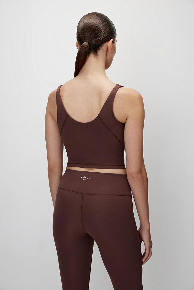 Топ спортивный (шоколадный)