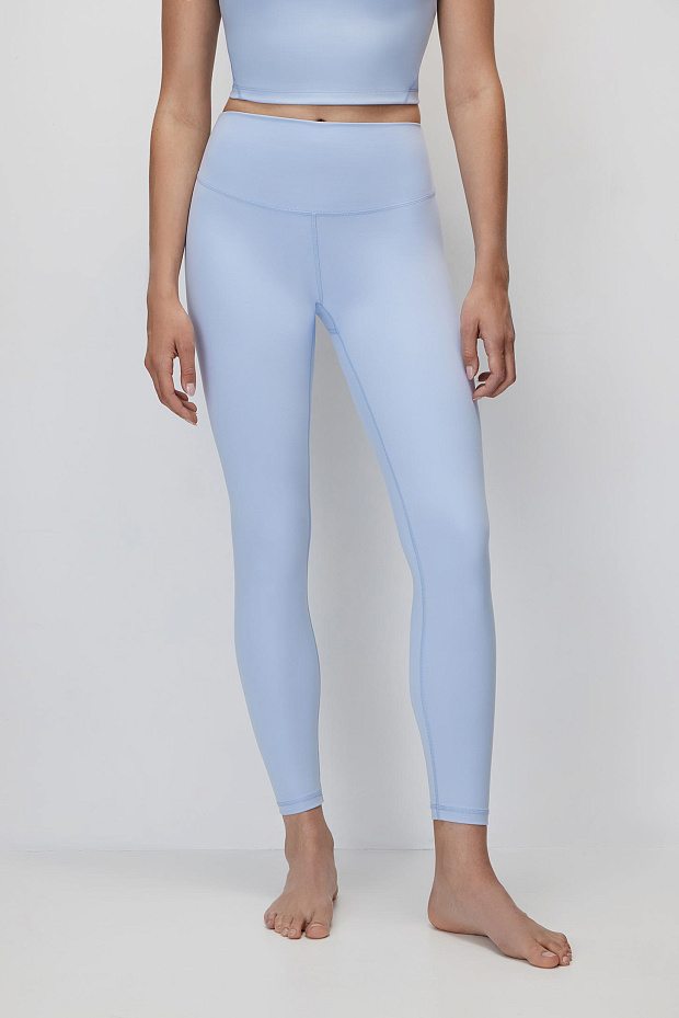 Легинсы спортивные (голубой)
