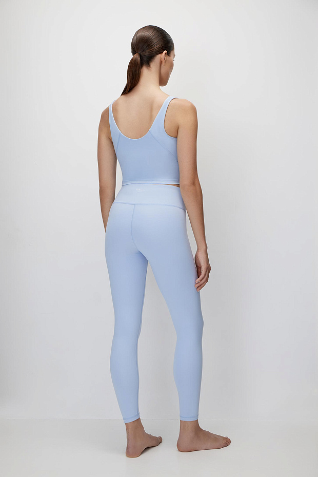 Легинсы спортивные (голубой)