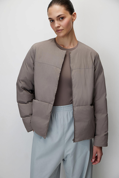 Пуховик легкий (древесный)