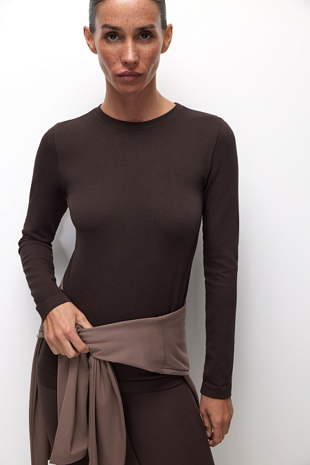 Лонгслив (шоколад)