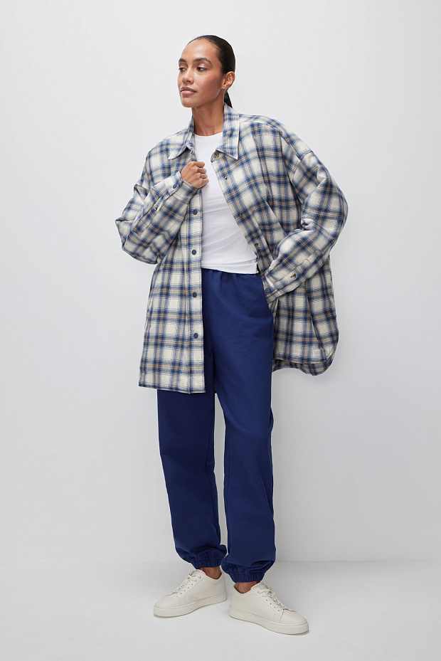 Куртка-рубашка (темно-синий)