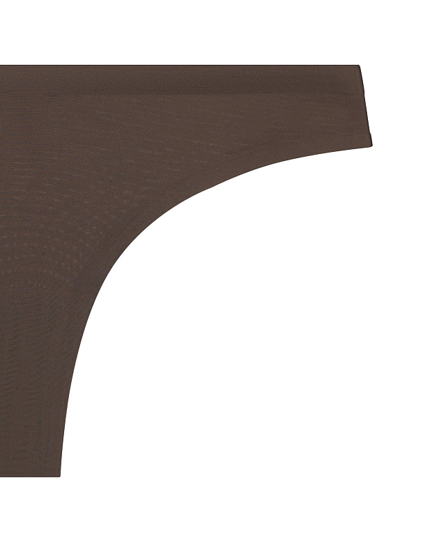 Трусы-танга с низкой посадкой (шоколадный)