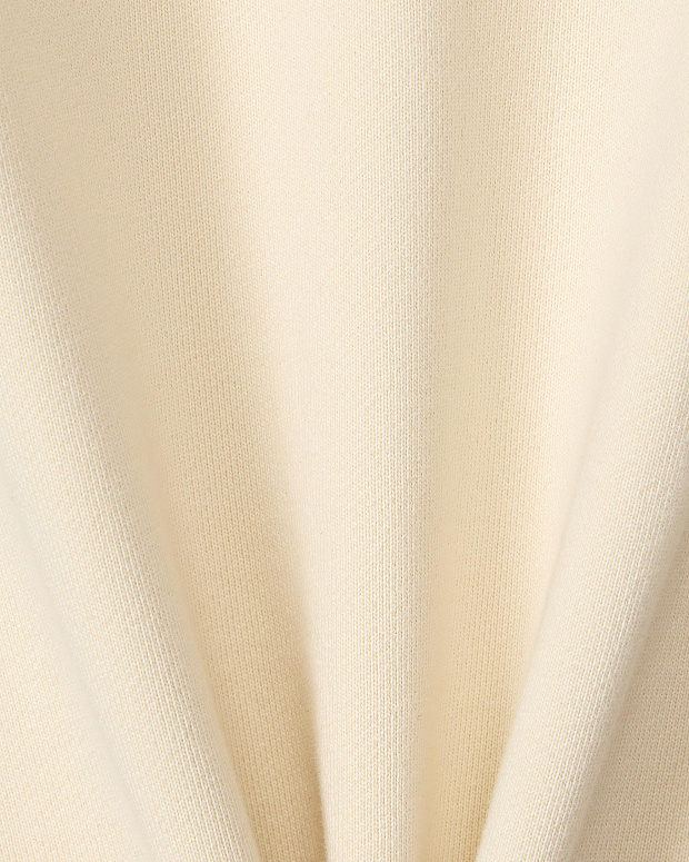 Толстовка с капюшоном на молнии (сливочный)